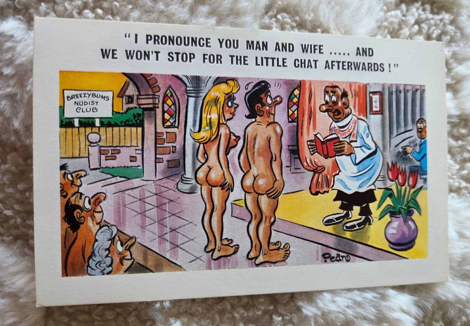 'I pronounce you man and wife - Humor, Verzenden, 1960 tot 1980, Gelopen, Overige thema's