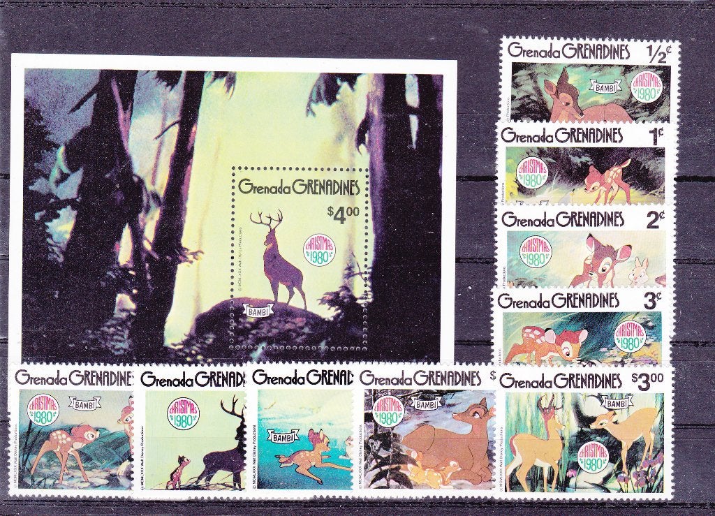 Grenada Grenadines kerst 1980 (1204), Verzenden, Postfris, Overige thema's
