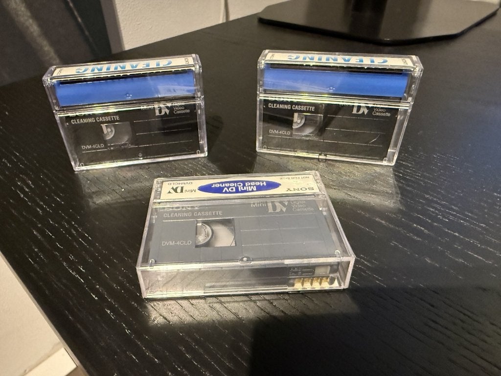 Mini DV cleaning cassette schoonmaak tape, Audio, Tv en Foto, Videocamera's Digitaal, Overige merken, Mini dv, 20x of meer, Nieuw