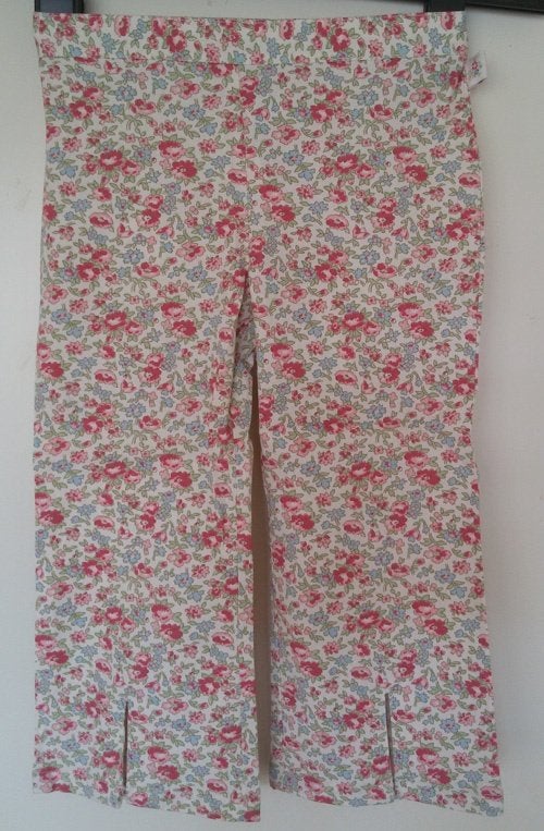 Maat 116 Gebloemde Gymboree broek NIEUW (0263), Broek, Meisje, Gymboree, Nieuw