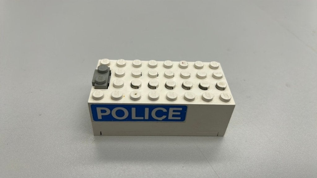 SB2878 Lego batterijbox 9 volt police 4760c01, Ophalen of Verzenden, Zo goed als nieuw