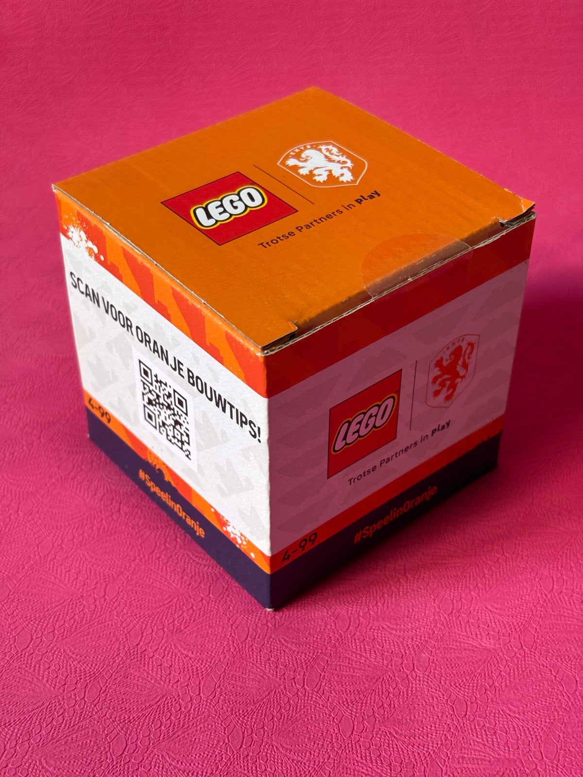 Lego KNVB Collectors Item - Oranje WK Bouwset, Overige thema's, Lego, Nieuw, Ophalen of Verzenden