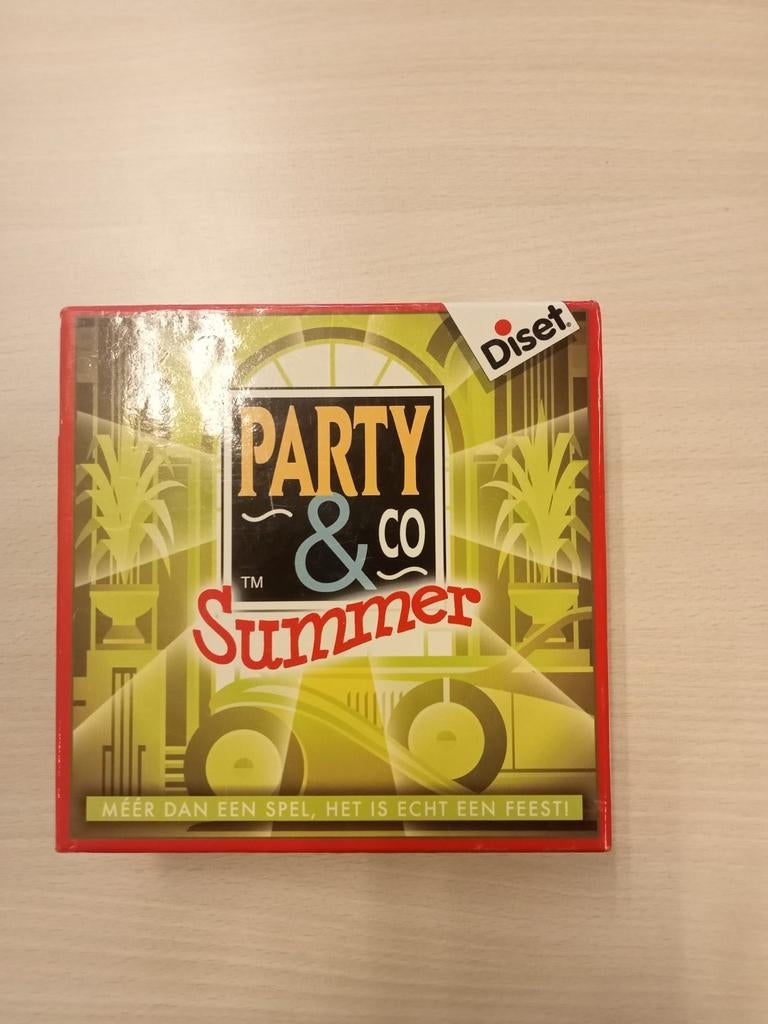 Party & Co Summer - Het ultieme zomerfeestspel!, Ophalen of Verzenden, Gebruikt, Diset