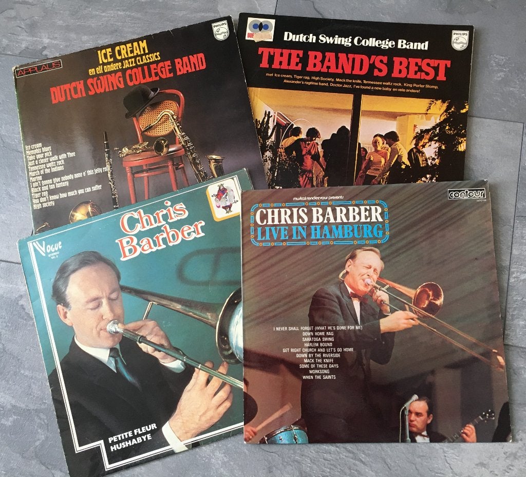 Chris Barber + Dutch Swing College Band, Cd's en Dvd's, Fotohoes, LP, Ophalen of Verzenden, Zo goed als nieuw