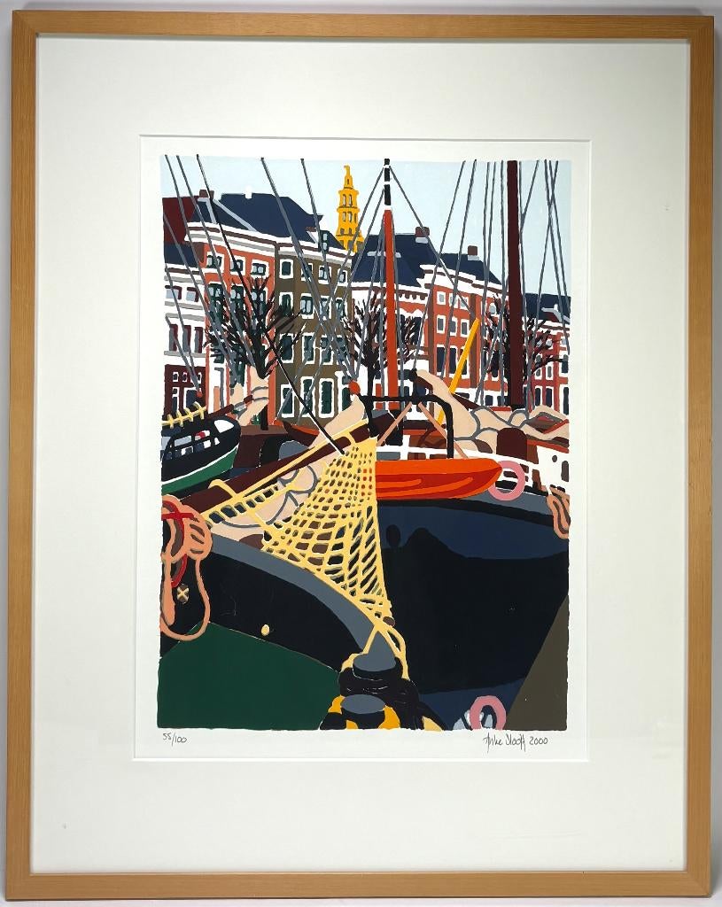 Schilderijen, tekeningen en grafiek in onze aprilveiling, Ophalen of Verzenden