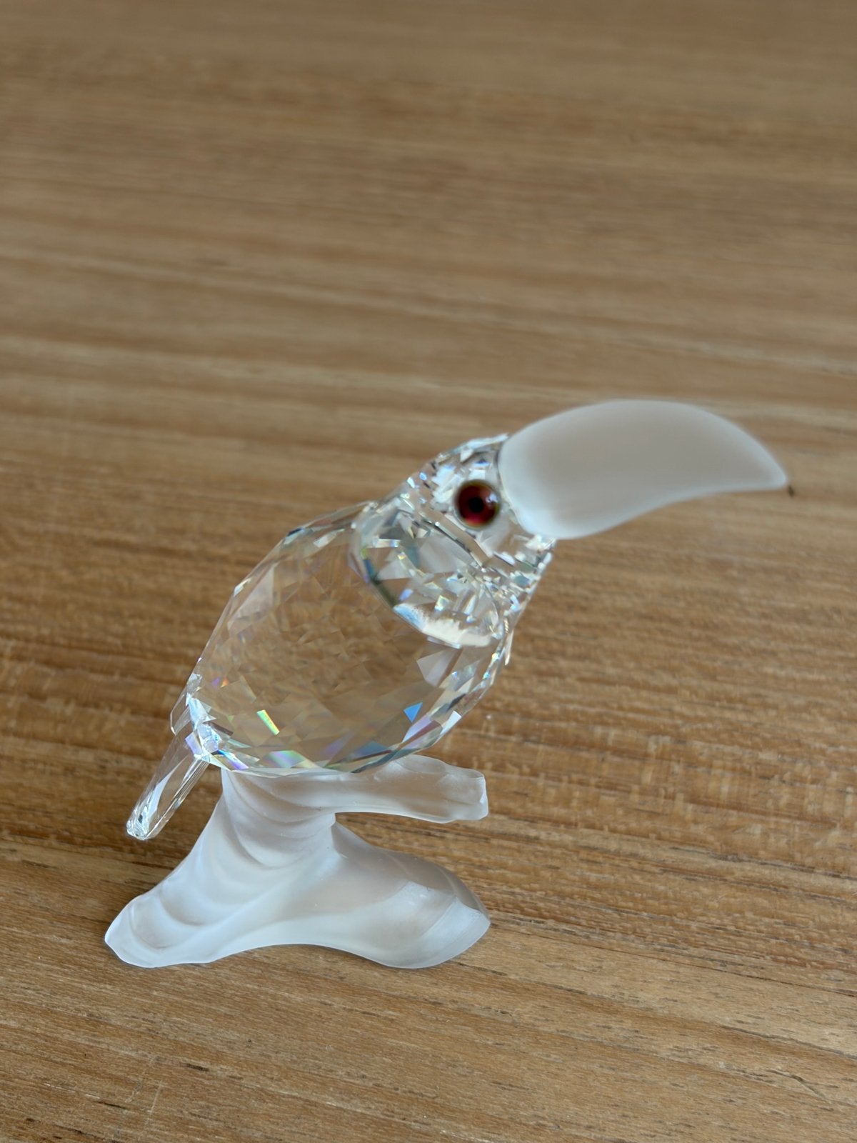 Swarovski Toekan Kristal Figuur, Verzamelen, Ophalen, Zo goed als nieuw, Figuurtje