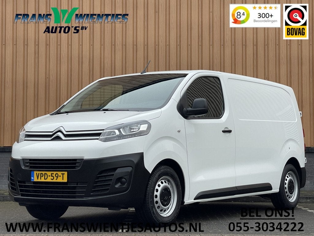 Citroën Jumpy 1.5 BlueHDI 100 M Club | 3 Persoons! | Apple, Voorwielaandrijving, Gebruikt, 4 cilinders, Citroën