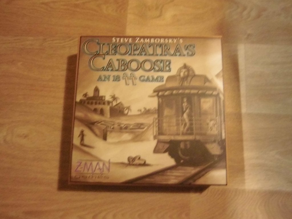 bordspel van Z-man games Cleopatra's Caboose, Vijf spelers of meer, Ophalen of Verzenden, Nieuw
