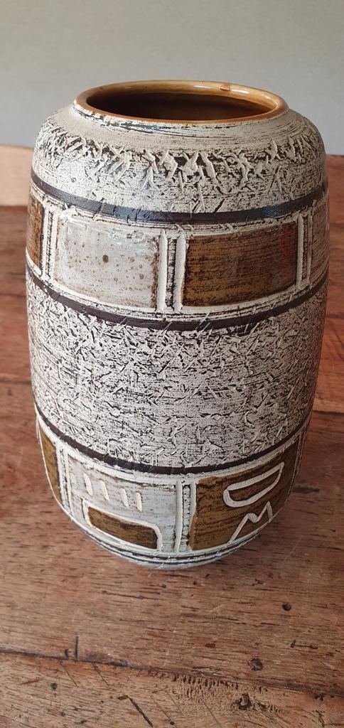 Vintage West-Germany Spara graffito keramiek, Ophalen of Verzenden