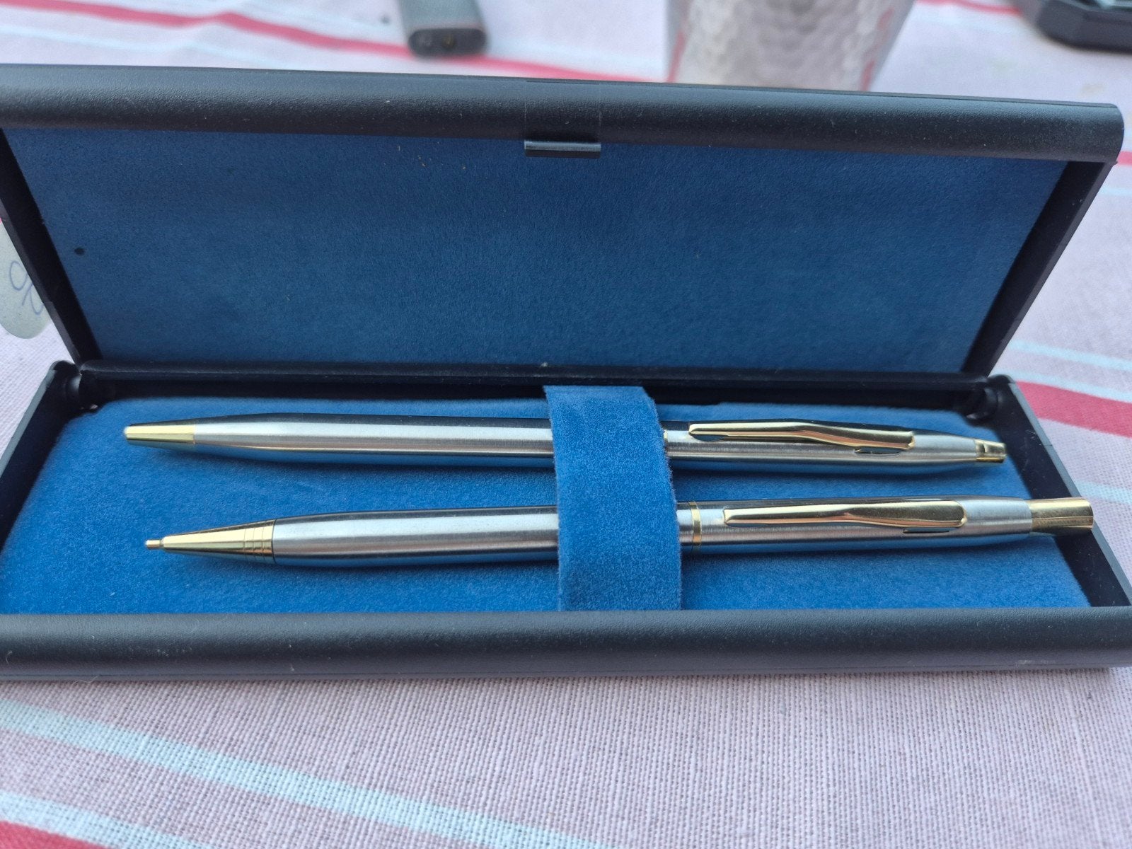 Luxe Pennenset:  Balpen en vulpotloot, Pennenset, Cross, Met doosje, Ophalen of Verzenden