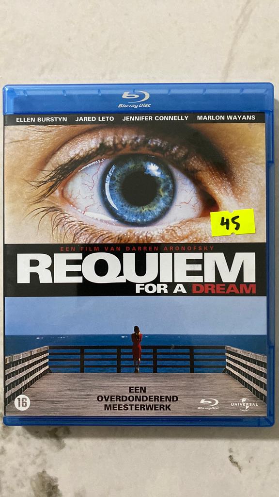 Requiem for a dream blu ray NL versie, Cd's en Dvd's, Ophalen of Verzenden, Zo goed als nieuw, Thrillers en Misdaad