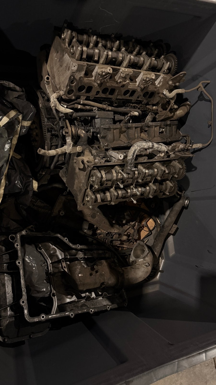 Mercedes-Benz OM628 Motor - Gebruikt, Auto-onderdelen, Ophalen of Verzenden, Gebruikt, Mercedes-Benz