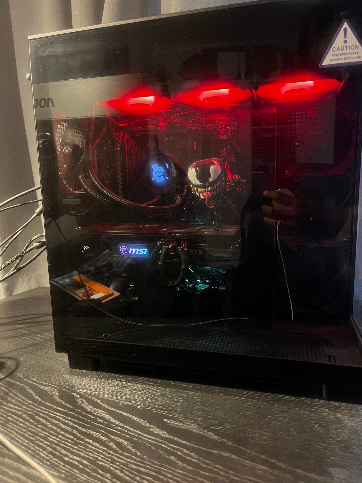 Gaming PC Ryzen 7 5800X / RTX 3060 Ti /1TB / NZXT H9 Elite, Ophalen of Verzenden, Zo goed als nieuw, Gaming, SSD