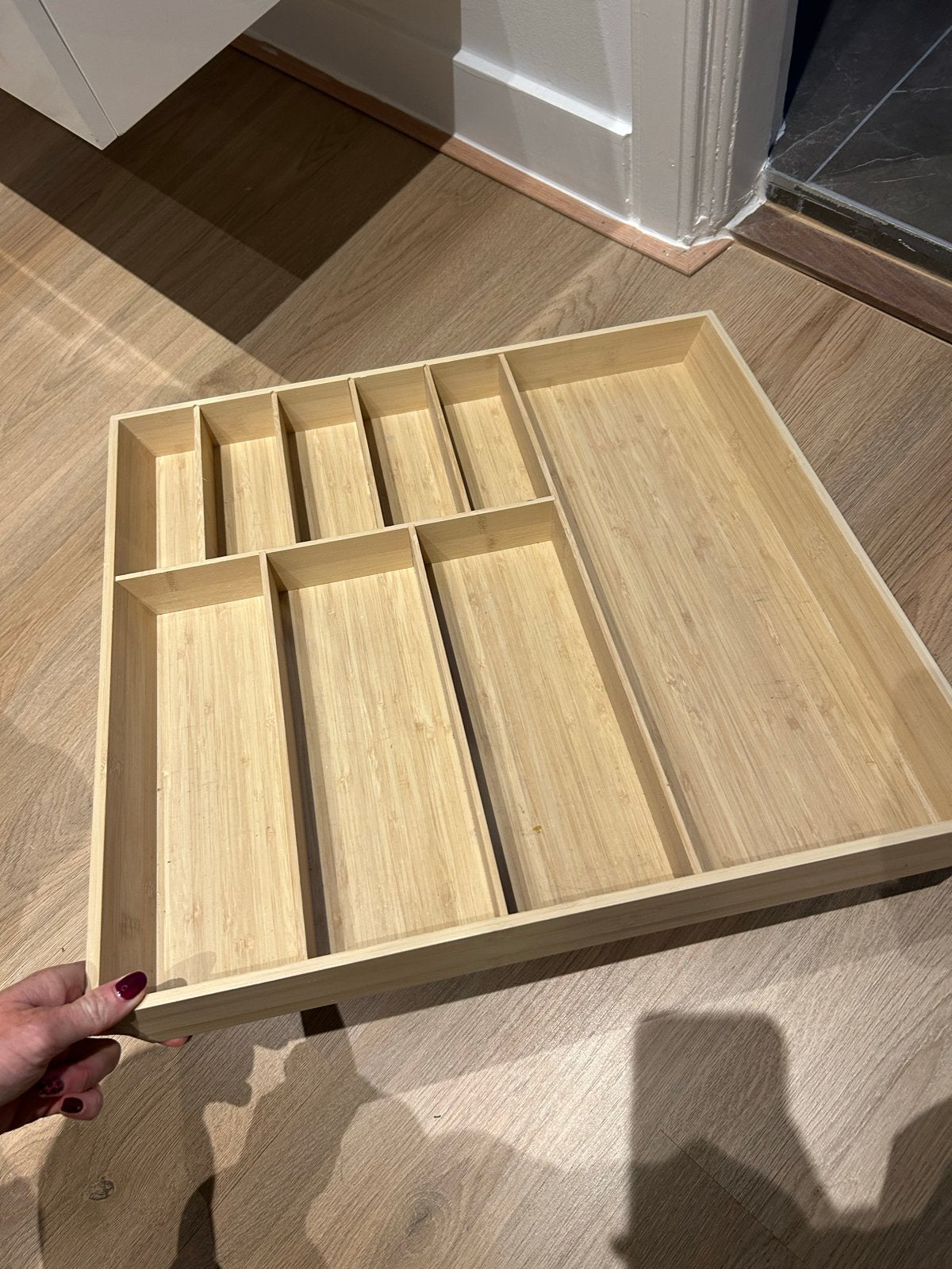 IKEA uppdatera bestekbak bamboe - Zo goed als nieuw, Overige typen, Hout, IKEA, Zo goed als nieuw