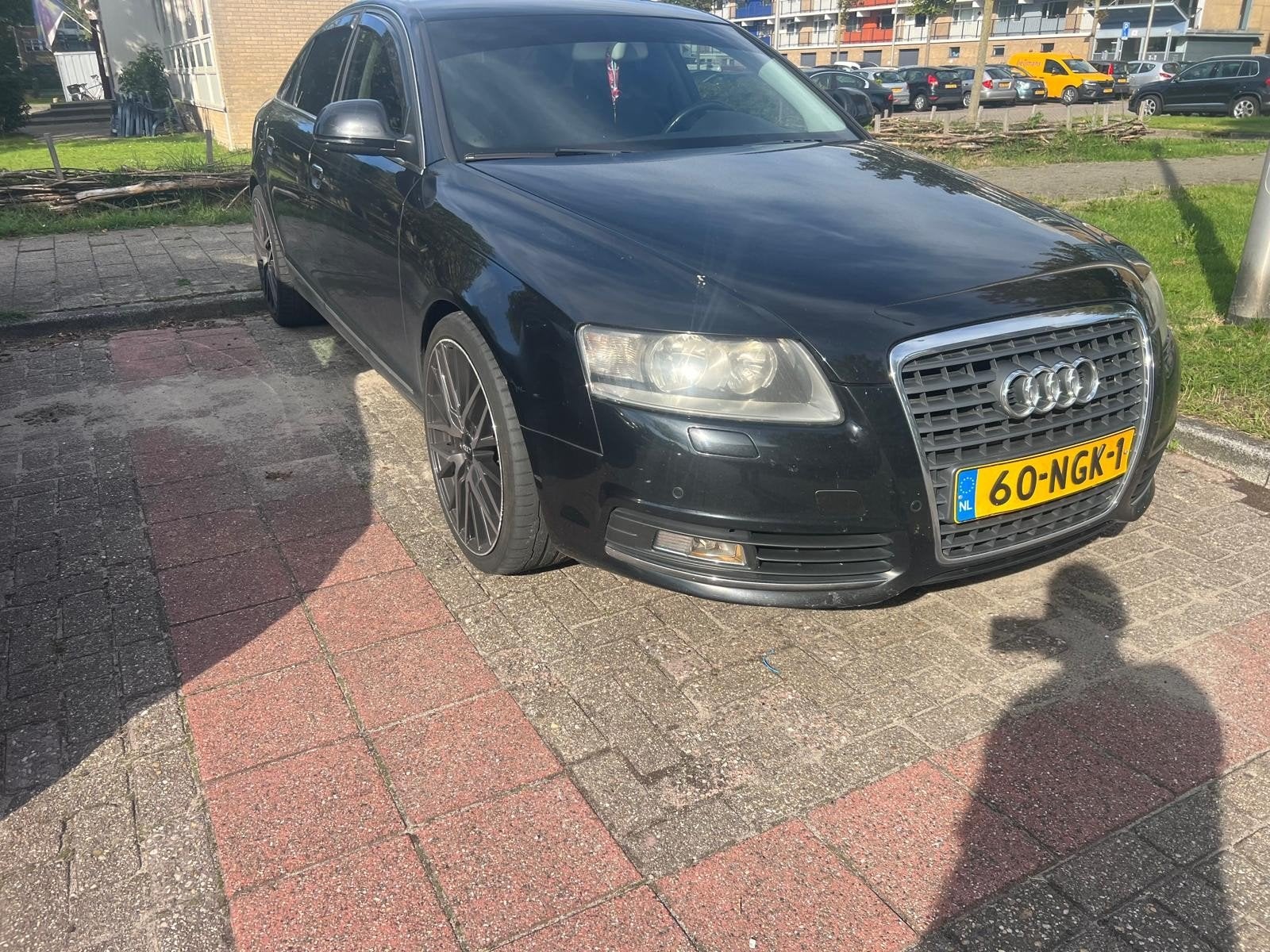 Audi A6 2.0 TDI 125KW Multitronic 2010 Zwart, Auto's, Audi, 4 cilinders, Zwart, Origineel Nederlands, Diesel