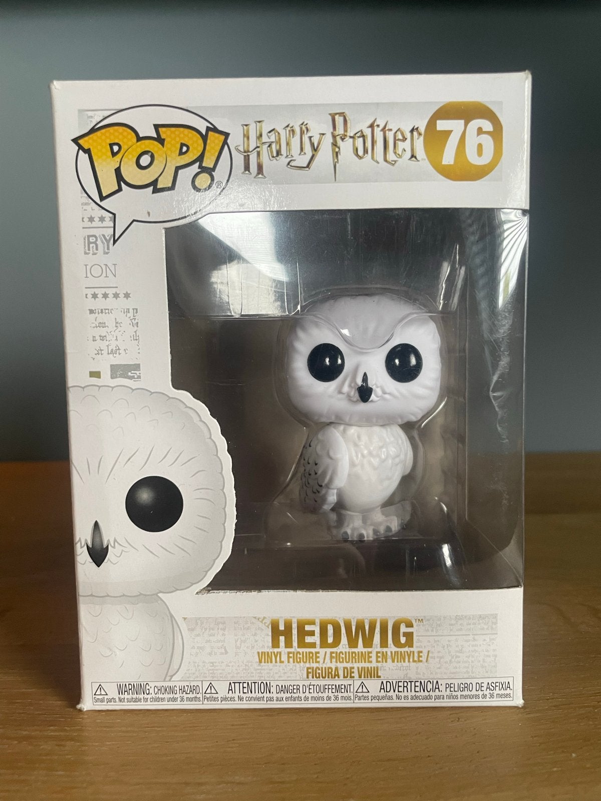 Funko Pop! Harry Potter Hedwig #76, Ophalen of Verzenden, Nieuw, Actiefiguurtje