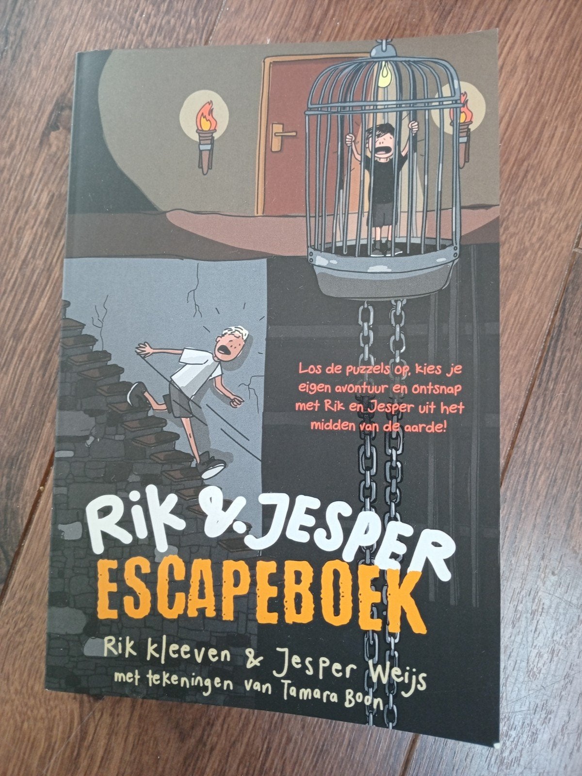Rik & Jesper Escapeboek - Spannend avontuur voor kinderen, Ophalen of Verzenden