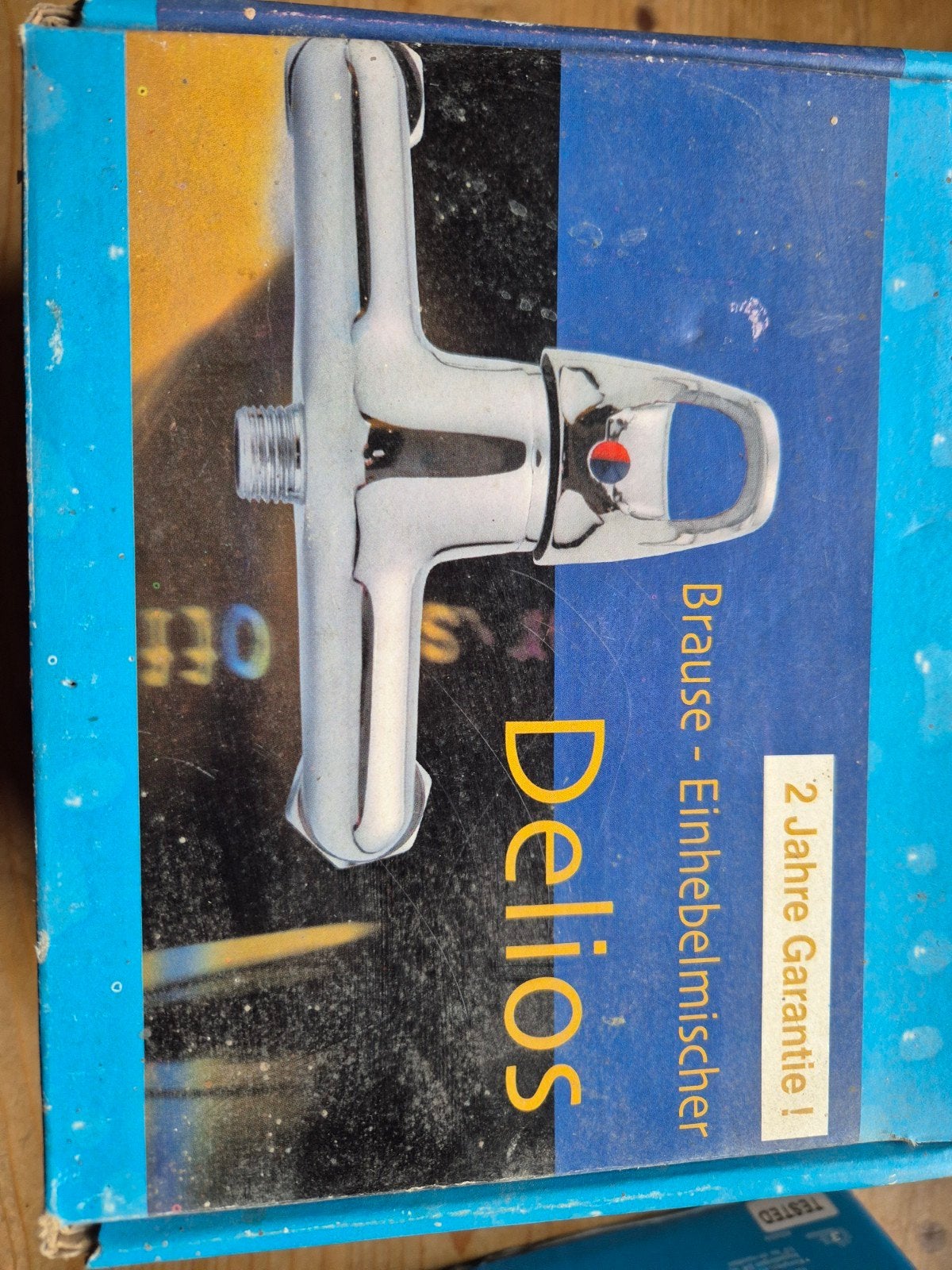 Delios Brause-Einhebelmischer - Douchekraan, Ophalen of Verzenden, Nieuw, Chroom, Douche