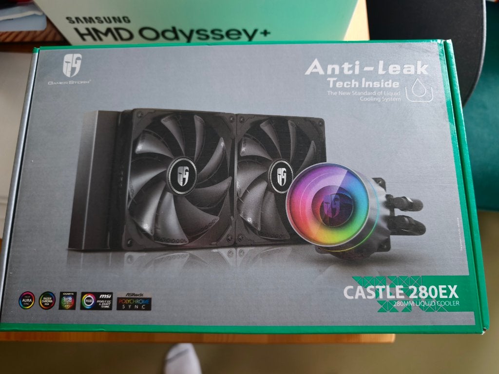 DeepCool Gamer Storm Castle 280EX AIO Waterkoeling (RGB), Ophalen of Verzenden, Zo goed als nieuw, Waterkoeling