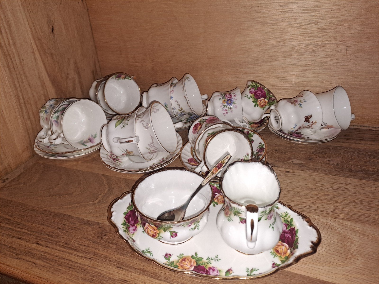 Royal Albert Old Country Roses Servies, Ophalen