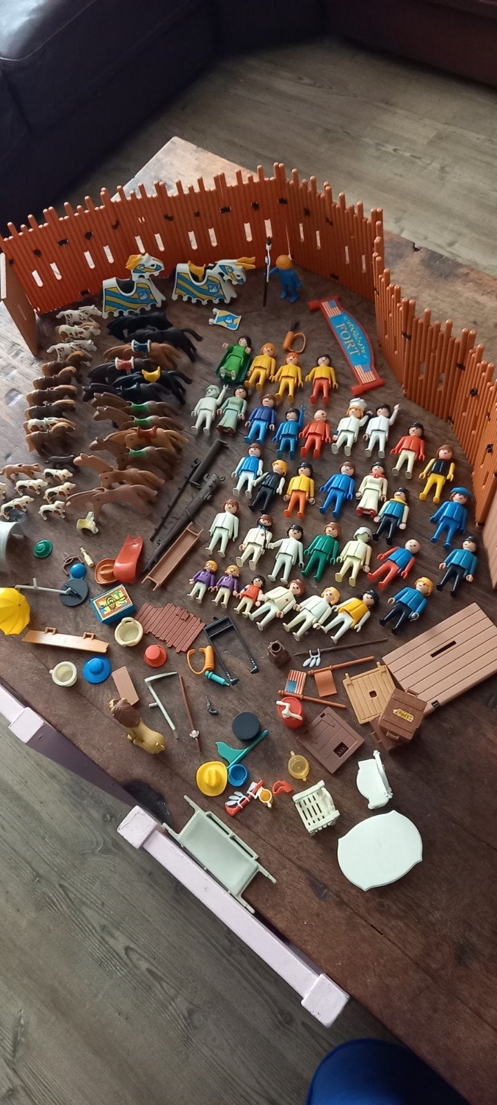 partij vintage playmobil, Ophalen of Verzenden, Gebruikt