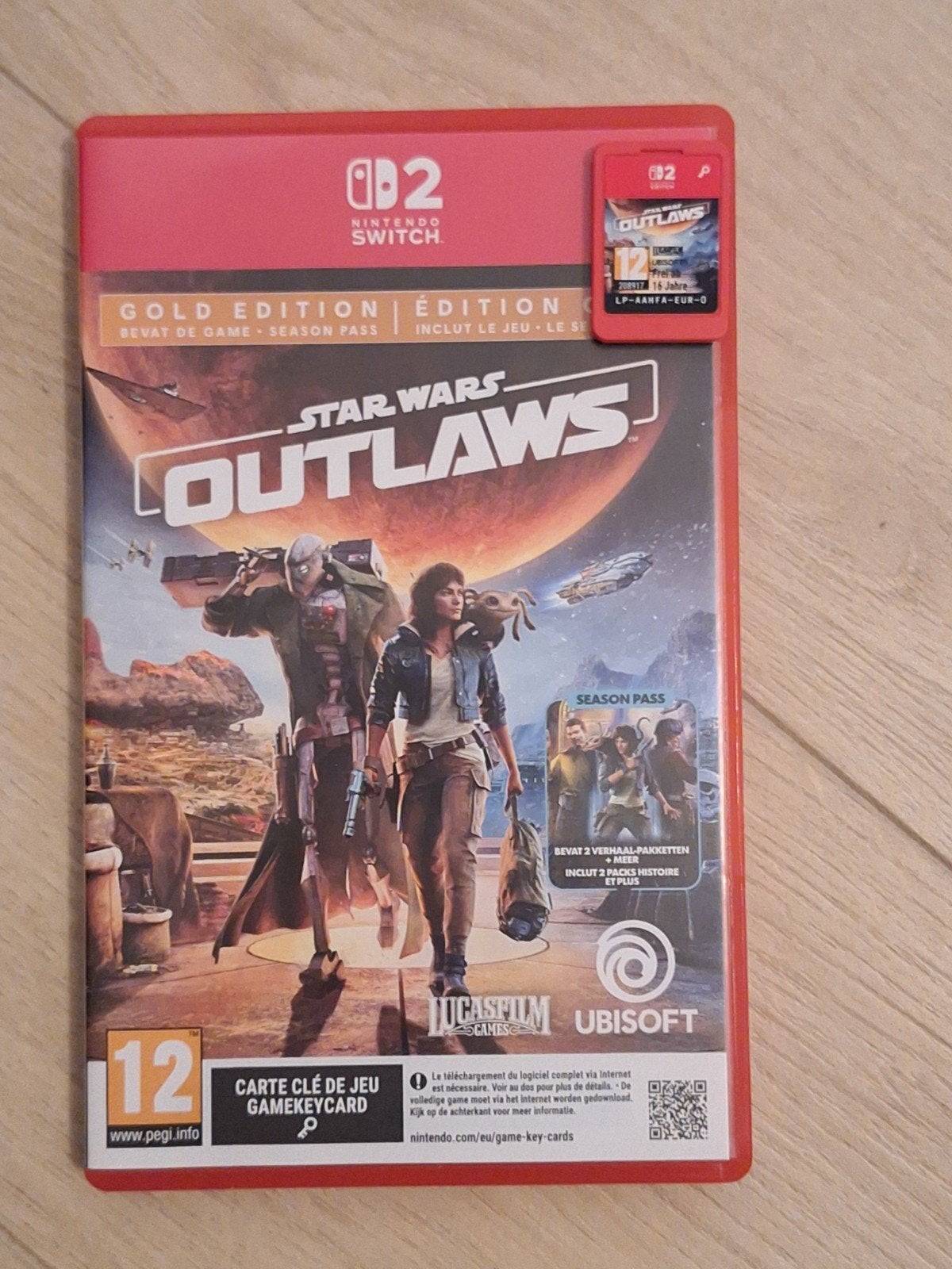 Star Wars Outlaws Gold Edition Nieuwstaat - Nintendo Switch, Avontuur en Actie, Online, 1 speler, Nieuw