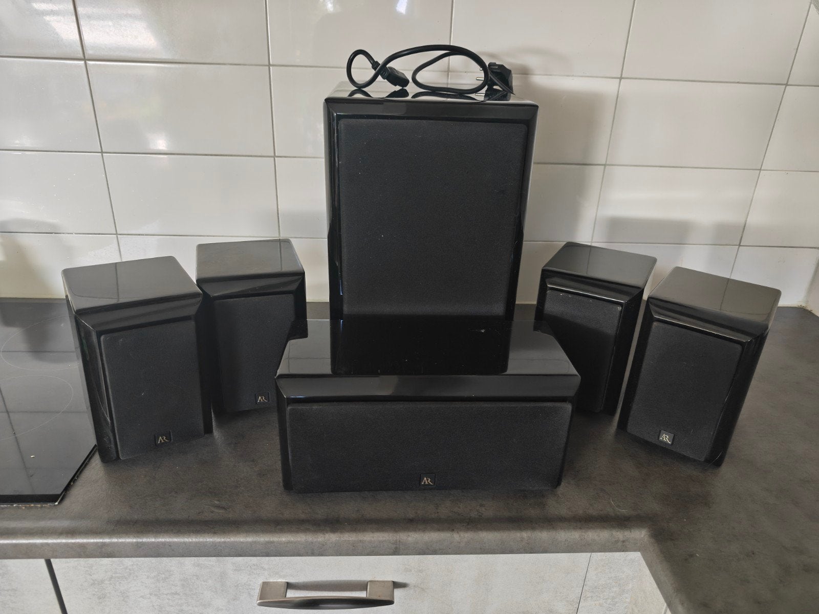 Acoustic research HC6 5.1 surround set, Gebruikt, 70 watt of meer, 5.1-systeem, Overige spelers