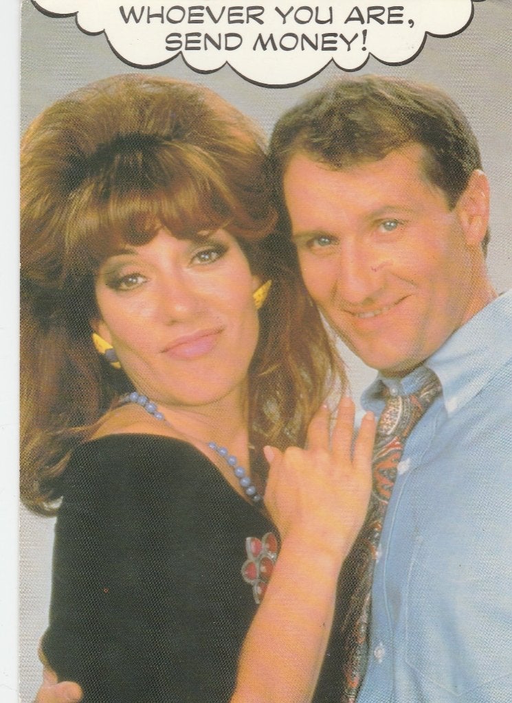 Ansichtkaart, Artiest,  Al en Pegggy Bundy  (243), Verzenden, 1980 tot heden, Sterren en Beroemdheden