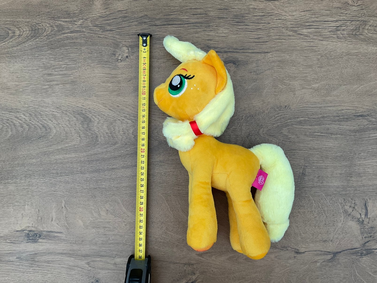 Nieuwe zgan My Little Pony Apple Jack knuffel 25cm, Ophalen, Nieuw