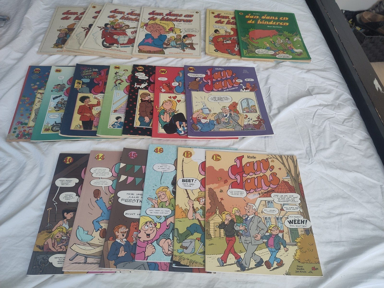pakket Jan, Jans en de kinderen, Boeken, Stripboeken, Meerdere stripboeken, Ophalen of Verzenden, Gelezen, Jan Kruis