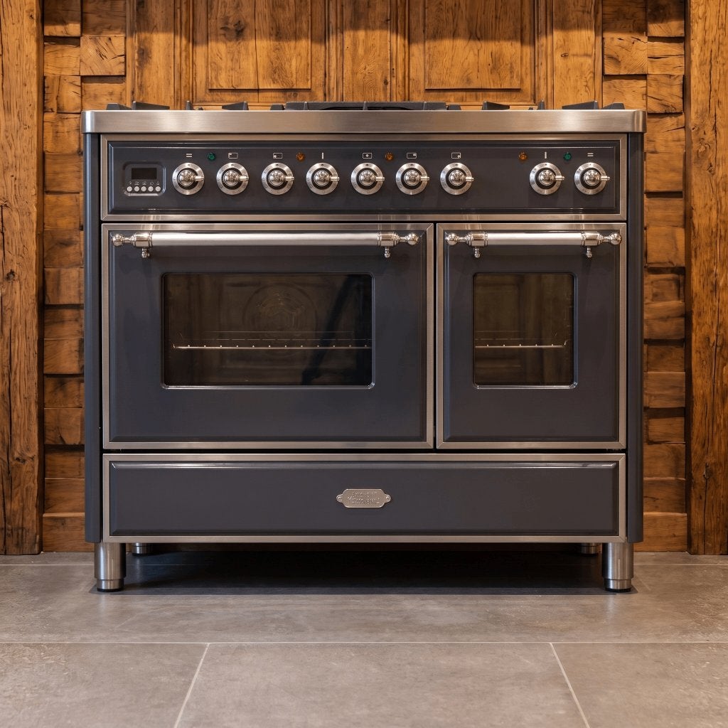 Boretti Majestic 100 cm · antraciet · conditierapport, 60 cm of meer, Refurbished, Ophalen of Verzenden, Gas