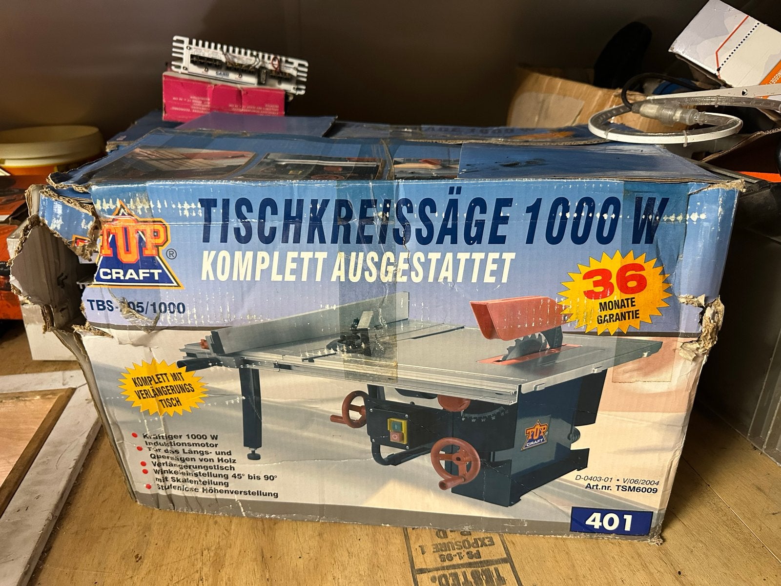 Nieuwe cirkelzaagtafel - Nooit gebruikt, compleet, Ophalen, Cirkelzaag, 70 mm of meer, Nieuw
