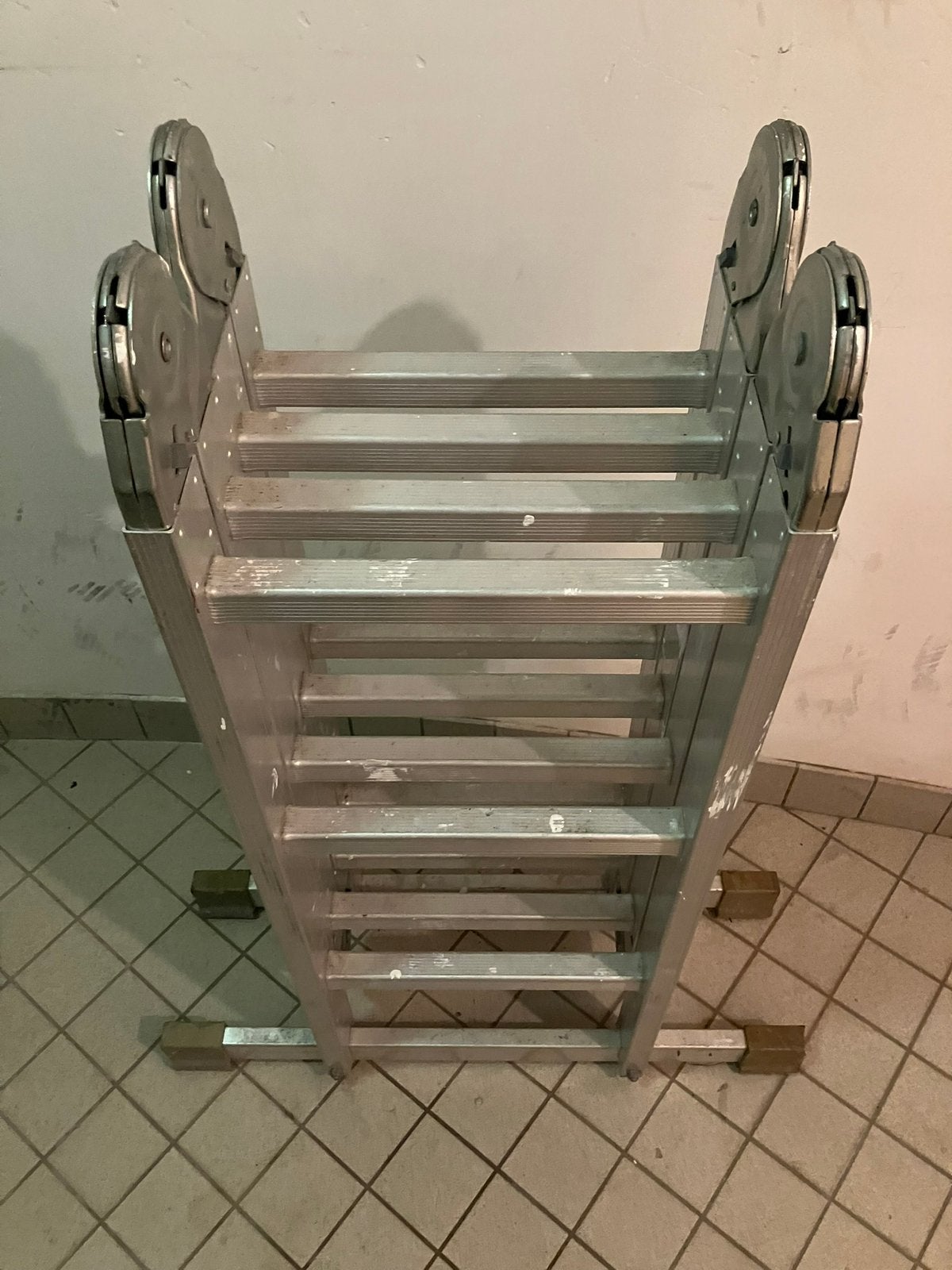 Multifunctionele Opvouwbare Ladder - Aluminium, Doe-het-zelf en Verbouw, Ladders en Trappen, Ophalen, Nieuw, Ladder, Opvouwbaar of Inschuifbaar