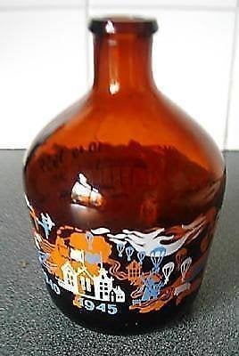 ART DECO HERDENKINGS FLES * 1940 - 1955 *, Antiek en Kunst, Verzenden