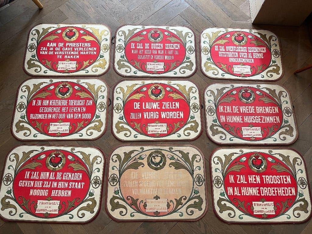 8 stuks prachtige beloftes, Ophalen of Verzenden