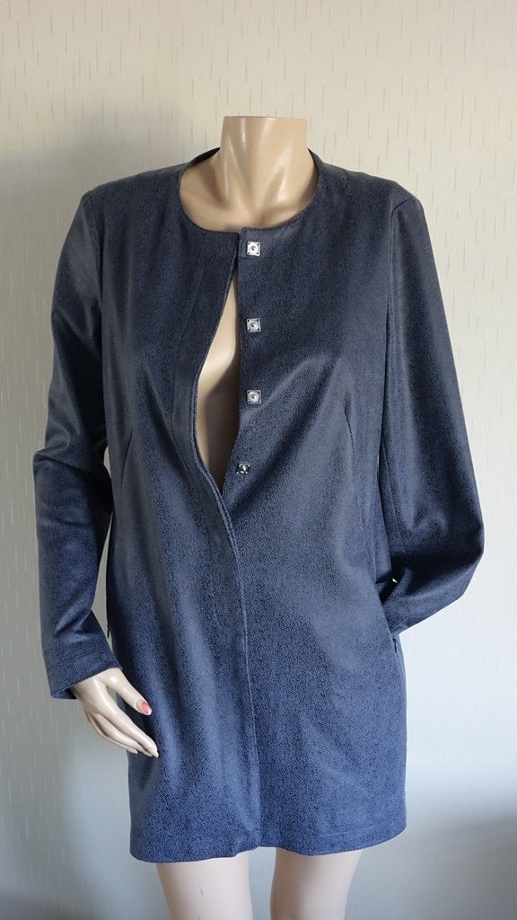 nieuw blauw EXPRESSO jas lederlook, Nieuw, Maat 36 (S), Verzenden, Expresso
