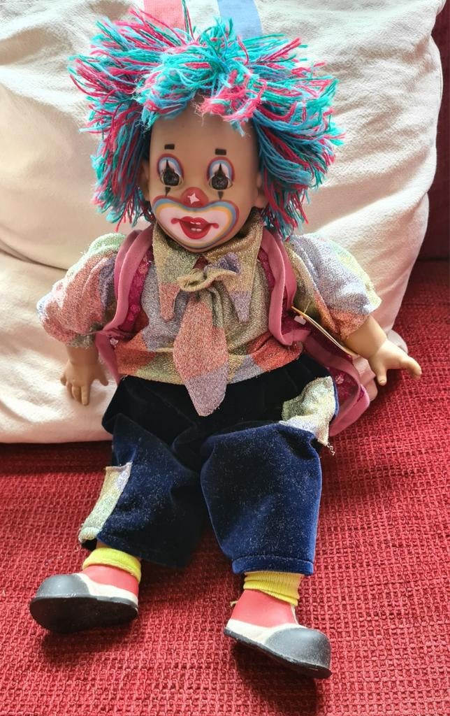 Clown Vintage pop, Verzamelen, Poppen, Ophalen of Verzenden, Pop