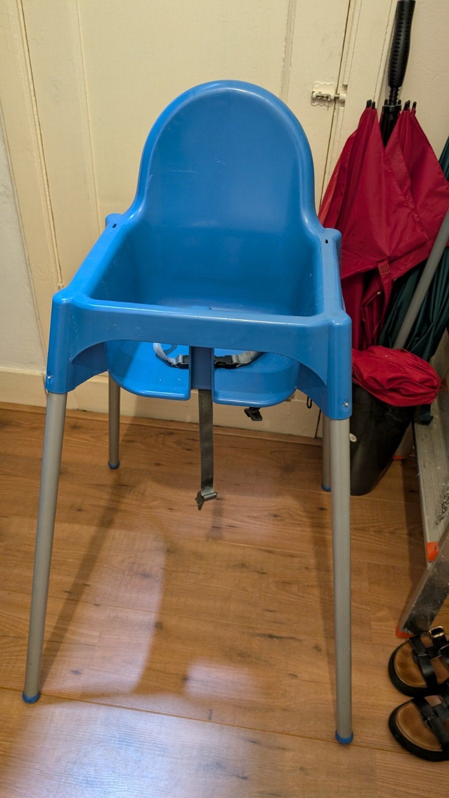 Ikea kinderstoel antilop, Kinderen en Baby's, Kinderstoelen, Gebruikt, Overige typen, Gordel(s), Ophalen of Verzenden