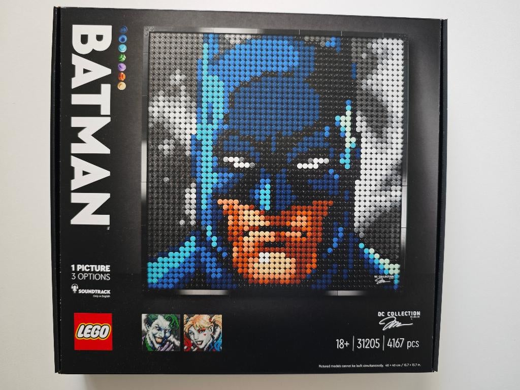31205 Lego Art Jim Lee Batman Collectie, Ophalen of Verzenden, Nieuw, Complete set, Lego