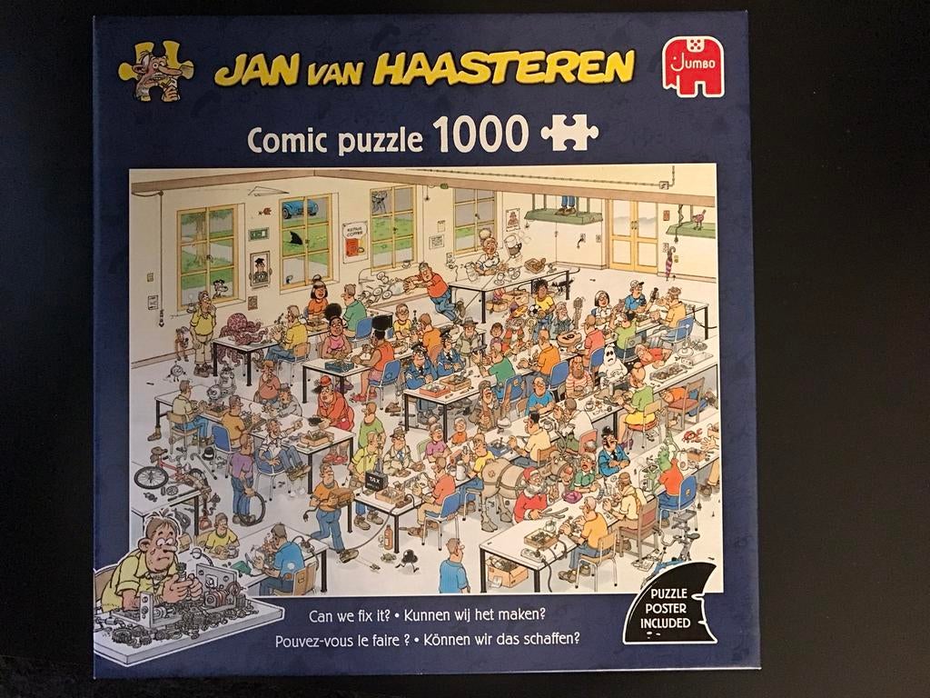 Van Haasteren: kunnen wij het maken?, Ophalen, 500 t/m 1500 stukjes, Zo goed als nieuw, Legpuzzel