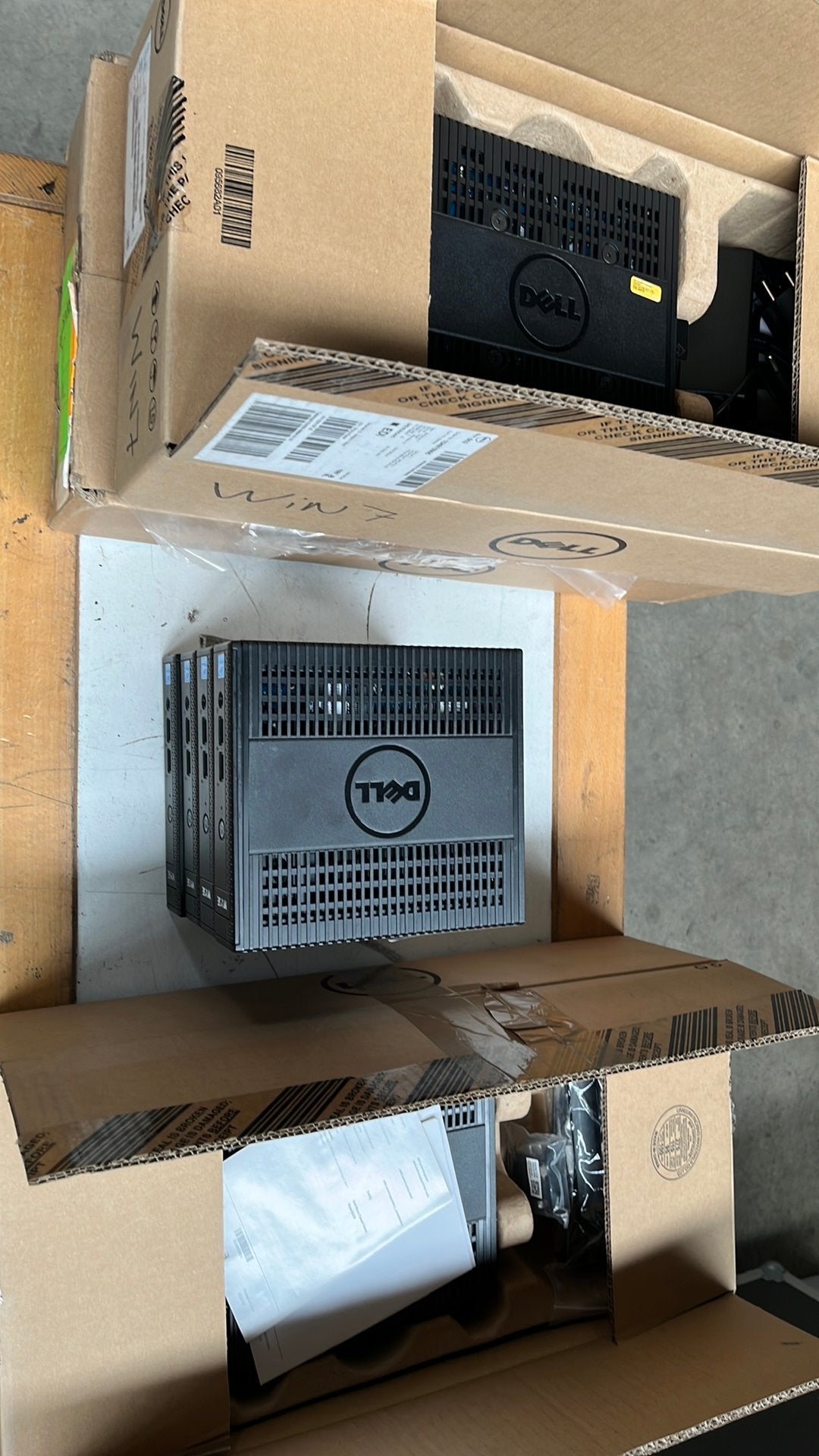 7 stuks Dell Wyse Thin Client GX-415GA 4GB RAM 32GB SSD, Dell, Onbekend, Ophalen of Verzenden, Zo goed als nieuw