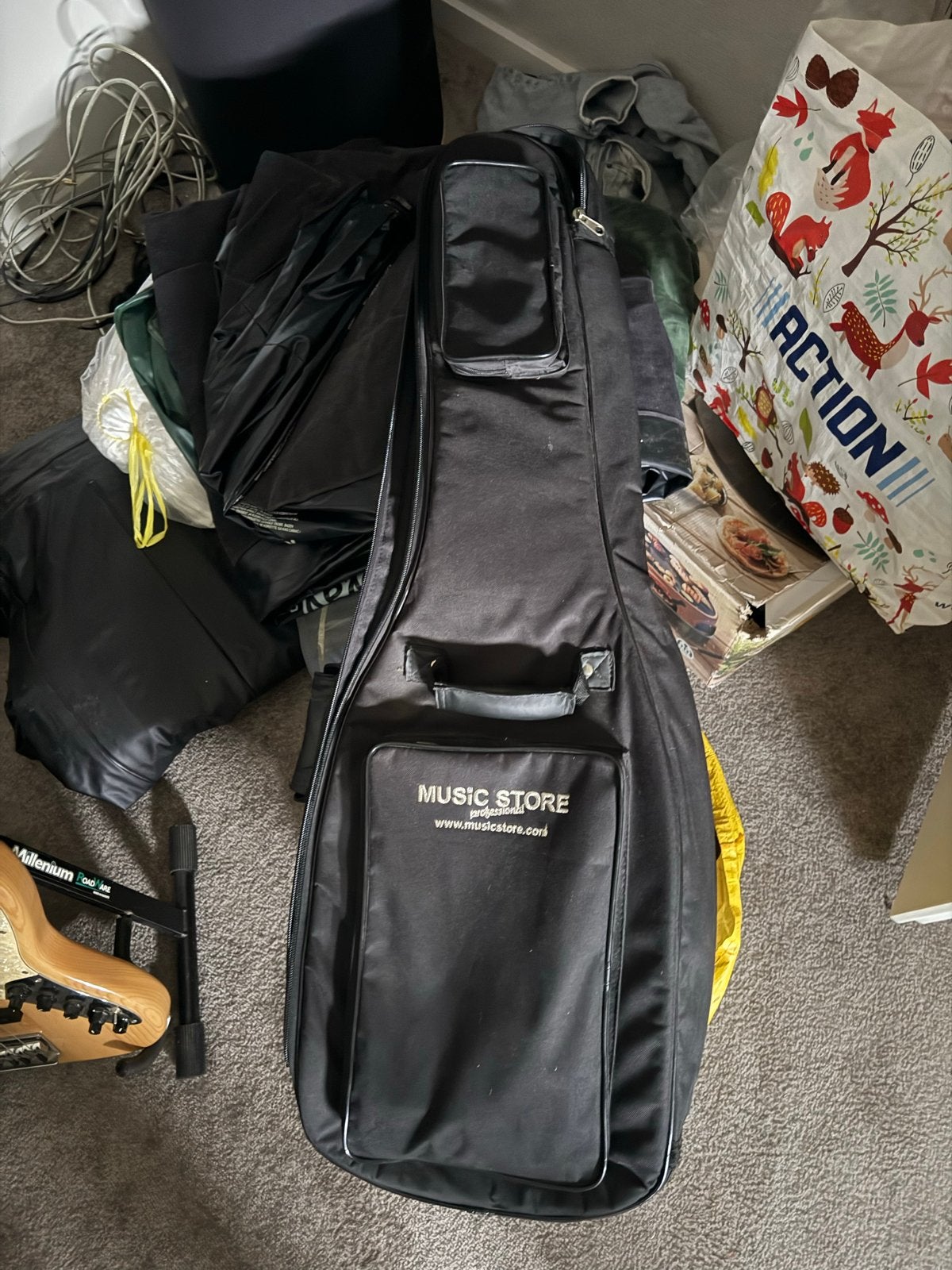 Gitaar/basgitaar hoes, Ophalen of Verzenden, Gebruikt, Overige typen