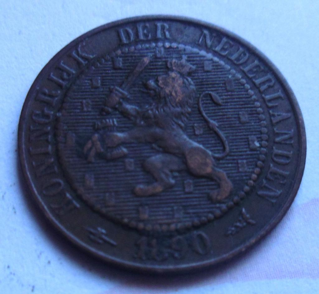 Nederland 2,5 cent 1890.( 7 ), Postzegels en Munten, Munten | Nederland, Verzenden, Koning Willem III, Overige waardes, Losse munt