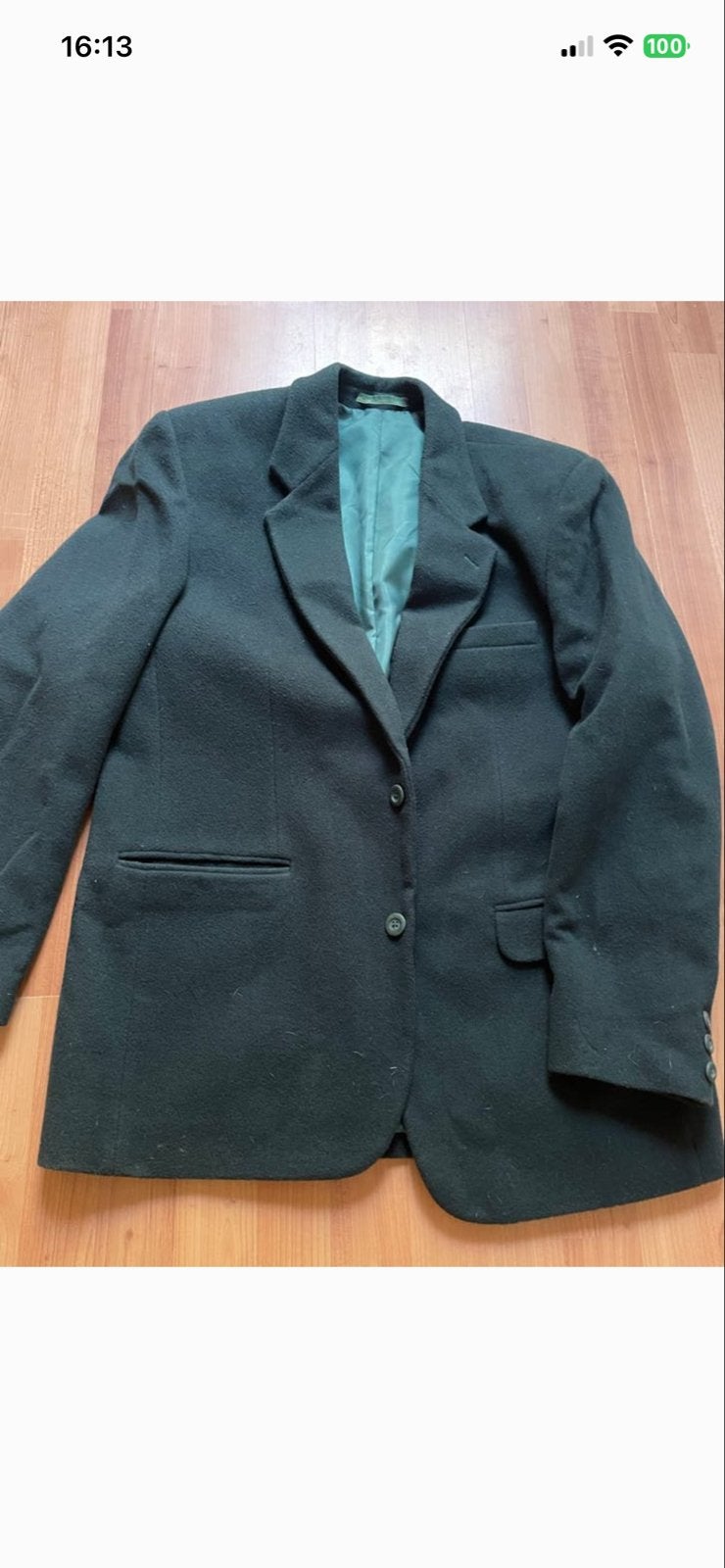 Mooie groene Blazer / colbert., Ophalen of Verzenden, Gedragen, Maat 48/50 (M), Groen