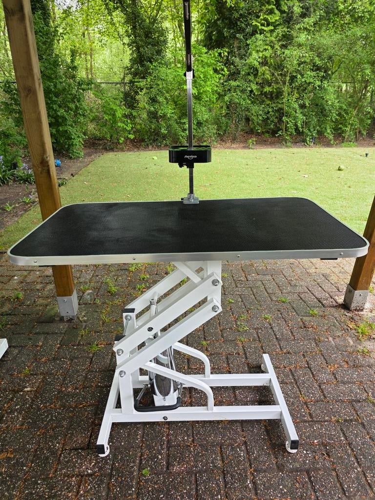Trim tafel en elektrische bad als set, Ophalen, Zo goed als nieuw