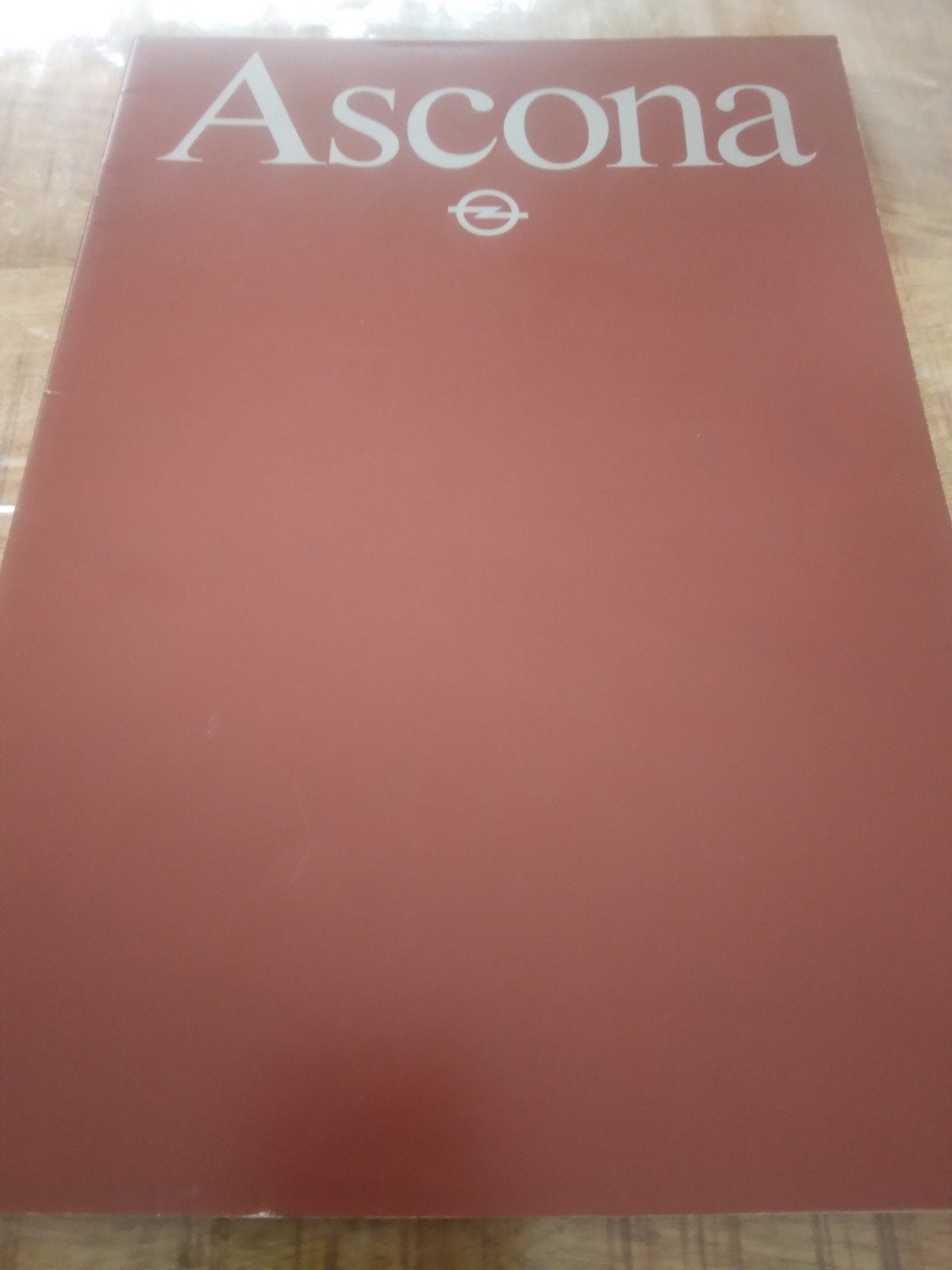 Opel Ascona, Boeken, Auto's | Folders en Tijdschriften, Ophalen of Verzenden, Zo goed als nieuw, Opel