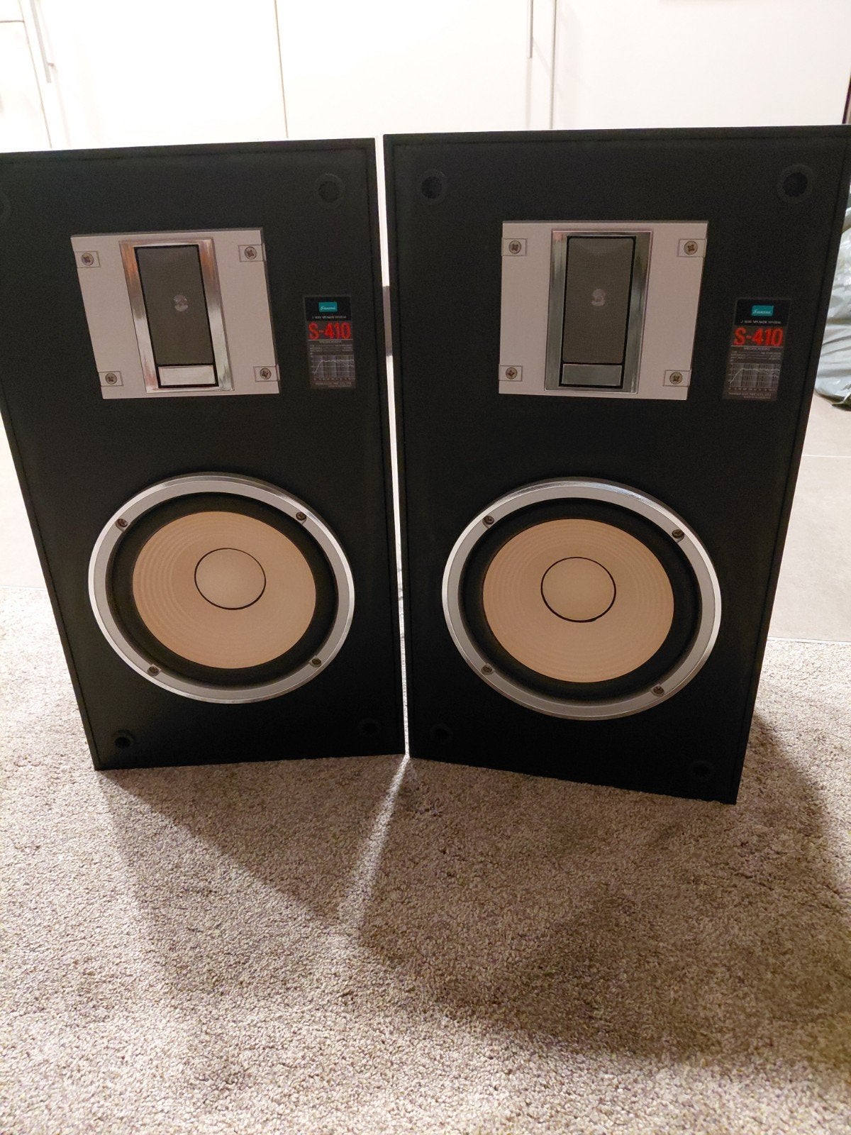 Sansui S-410 Speakers vintage, Ophalen, Minder dan 60 watt, Overige merken