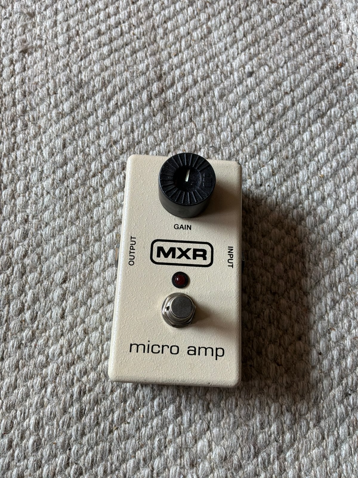 MXR Micro Amp Gitaar Boost Pedaal, Muziek en Instrumenten, Ophalen of Verzenden, Zo goed als nieuw, Overige typen