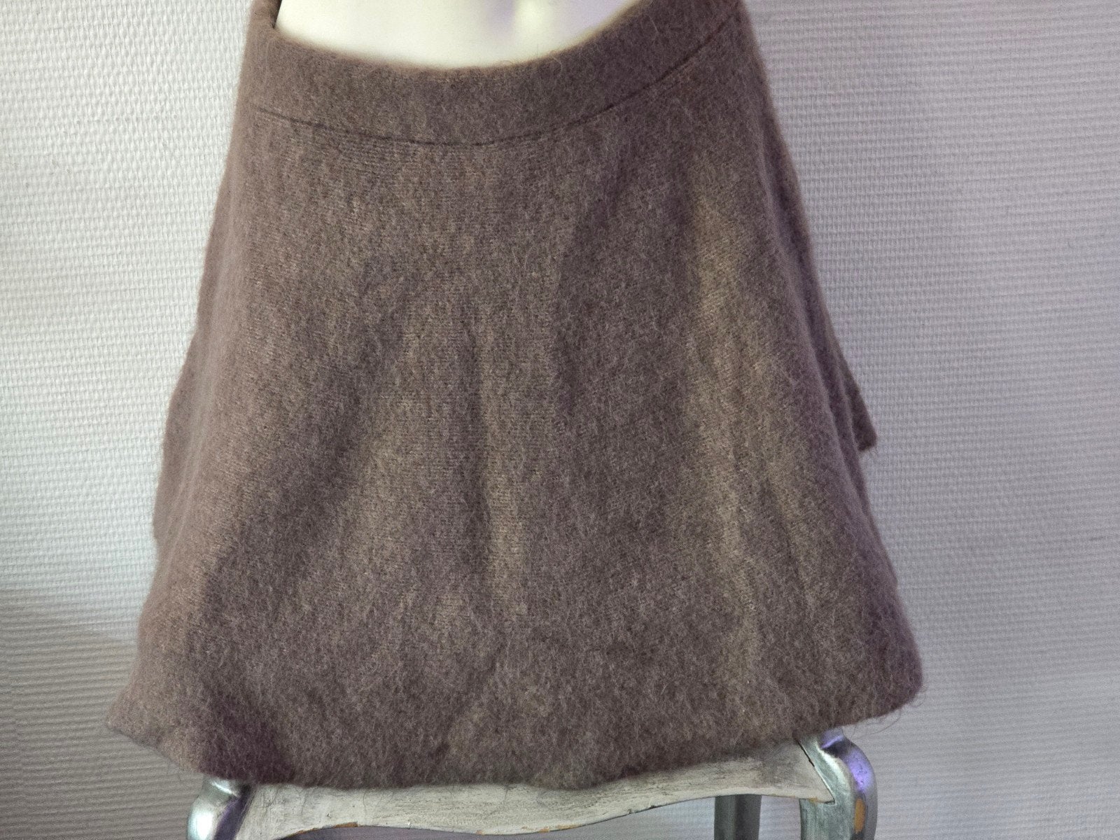 Amisu Knitwear Bruine A-lijn rok - Maat 40 " Nieuw ", Maat 38/40 (M), Bruin, Nieuw, Ophalen of Verzenden