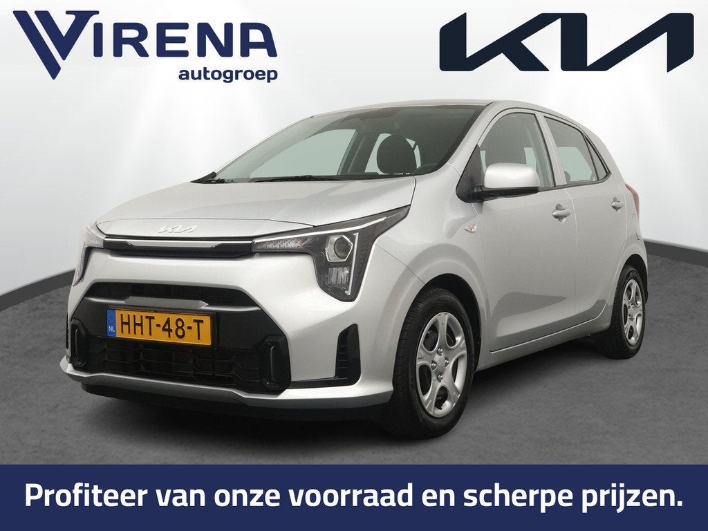 Kia Picanto 1.0 DPI DynamicLine - Airco - Cruise Control - N, Auto's, Voorwielaandrijving, 12 maanden, Stof, 4 stoelen